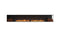Ecosmart Fire Flex 140RC.BX2 Right Corner Fireplace Insert - Black Finish / Stainless Steel Burner - ESF.FX.140RC.BX2